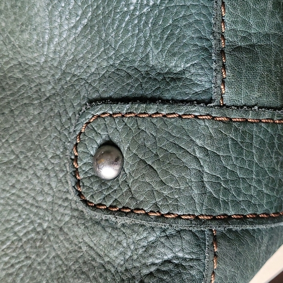 Fossil Leather Satchel Shoulder Bag - Picture 7 of 14